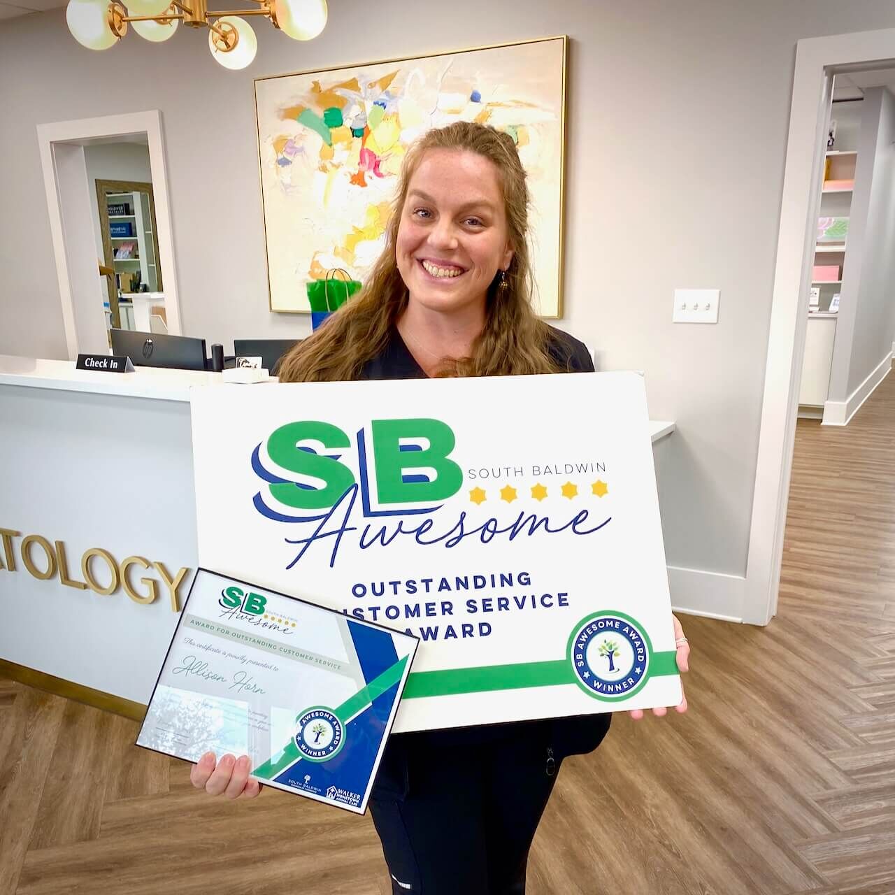 Allison Horn SBAwesome Winner