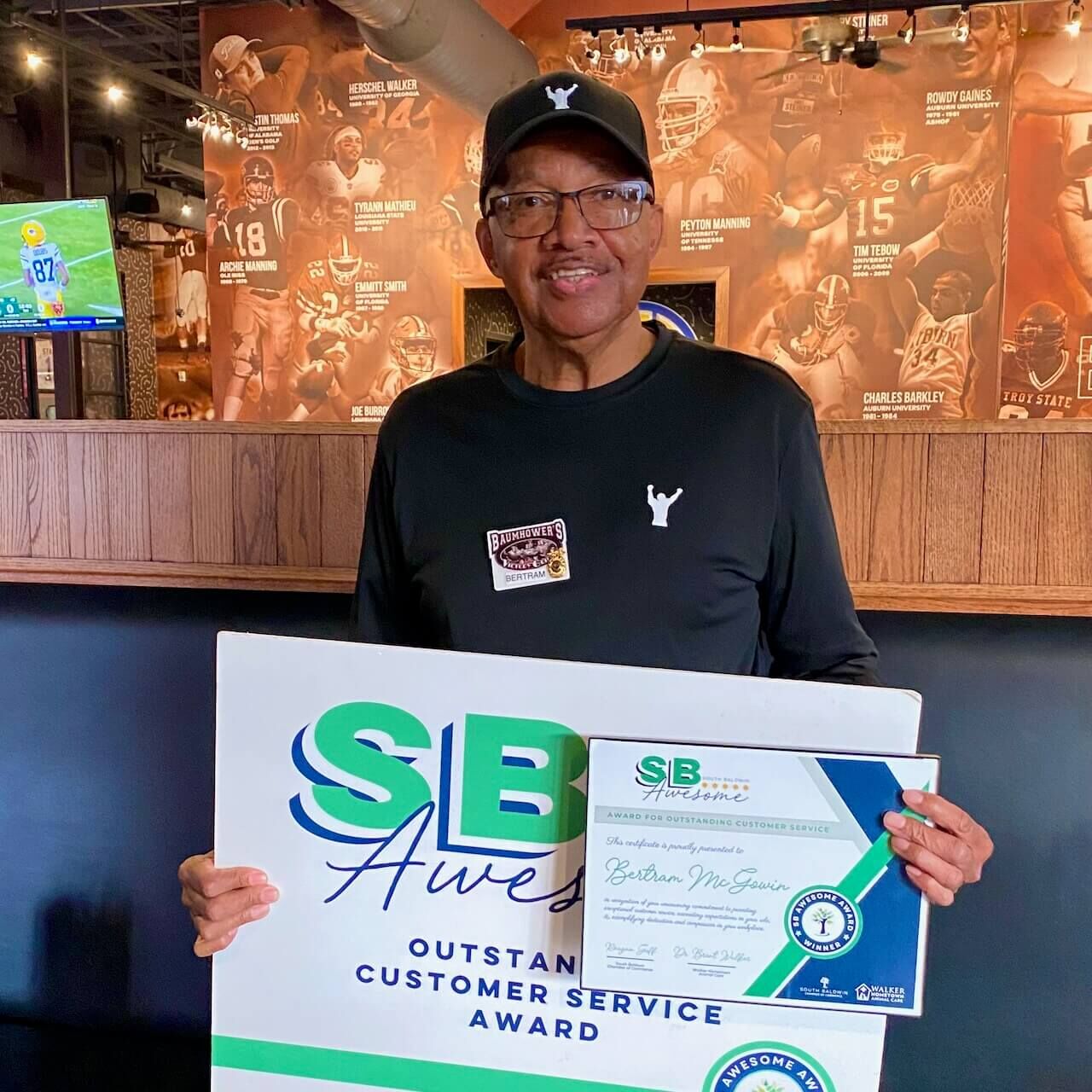 SBAwesome Winner Bertram McGowin