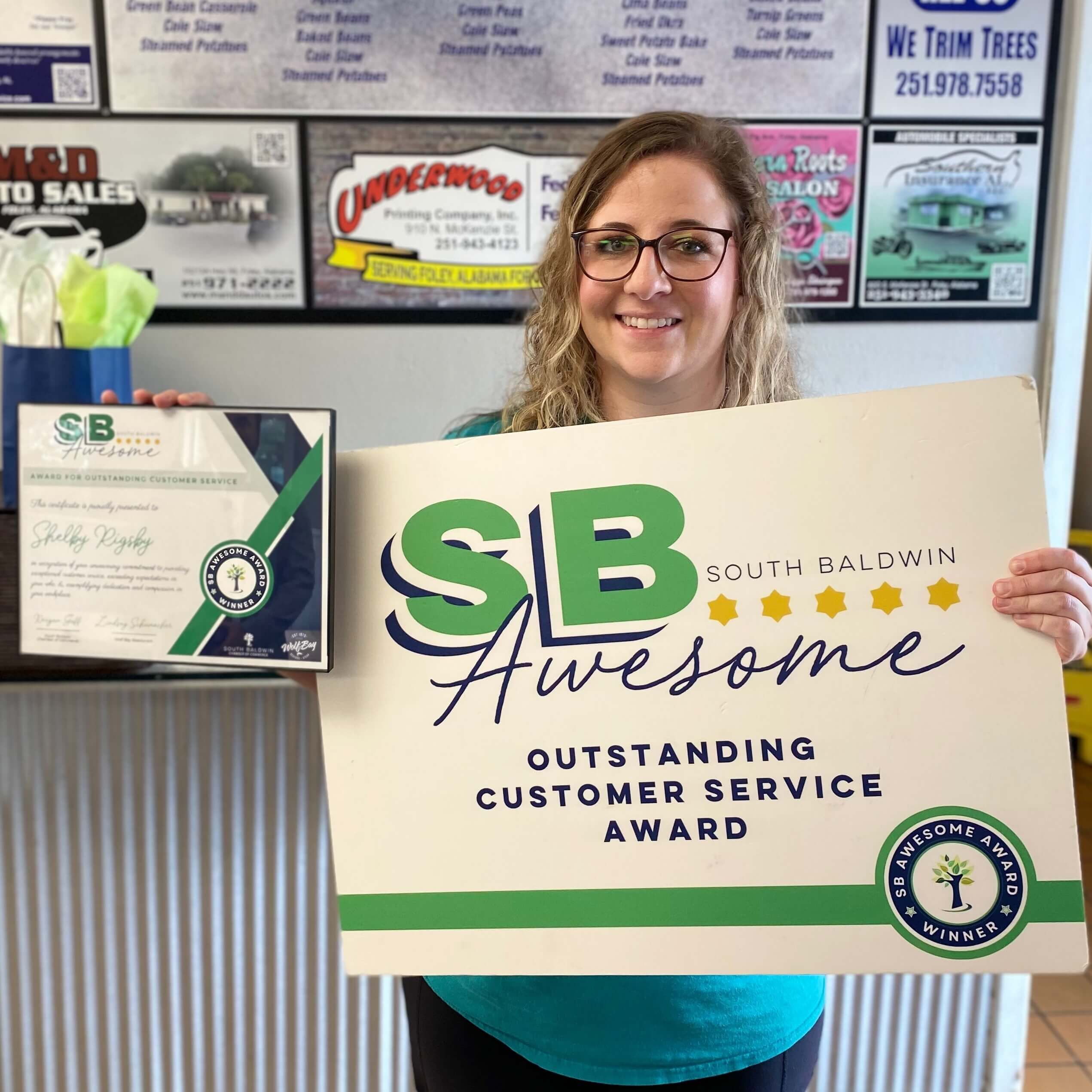SBAwesome Winner Shelby Rigsby